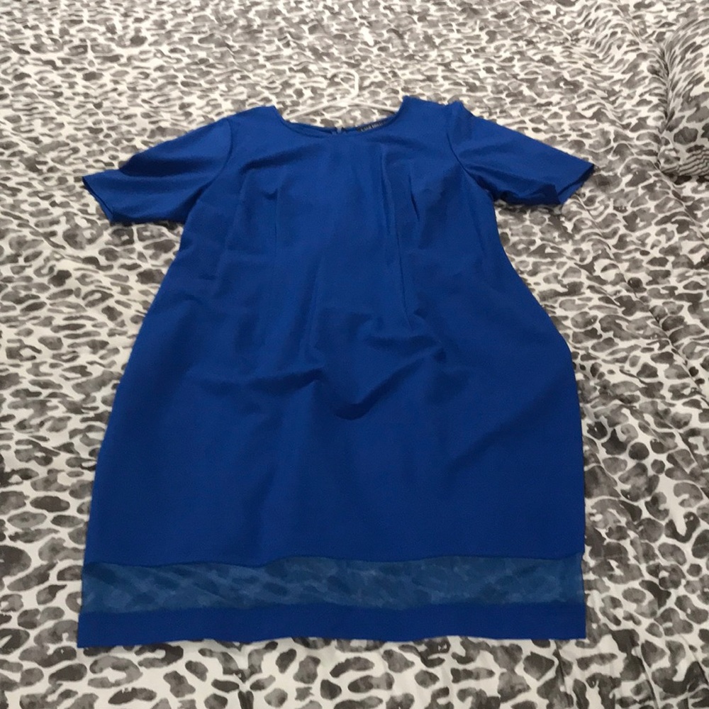 Brand new royal blue fitted dress by lane Bryant.